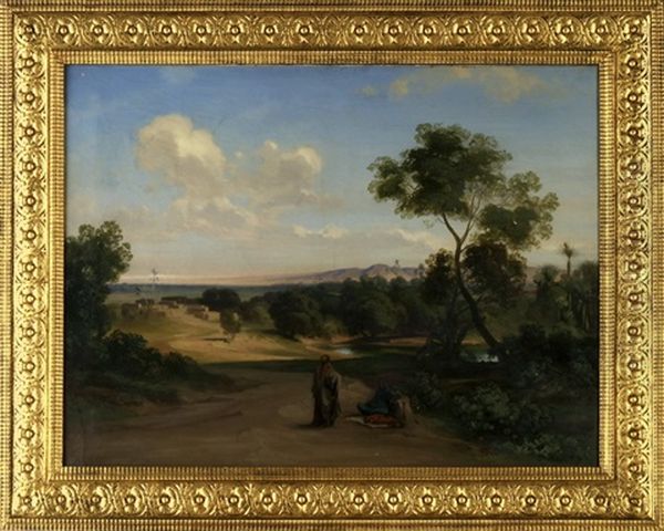 Grosse Landschaft Mit Figurenstaffage - view 1