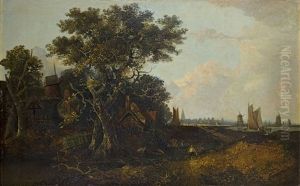 Hollandische Kustenlandschaft Mit Gehoft by John Crome the Elder