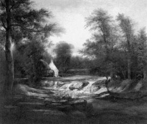 Landscape With Old Mill by John Crome the Elder