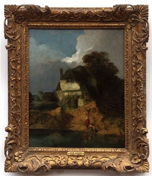 Cottage Scene At Drayton - view 1