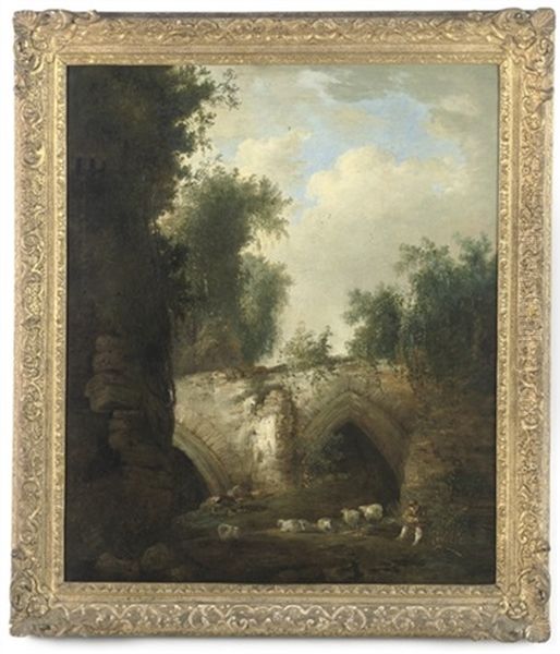 Old Abbot's Bridge - view 1