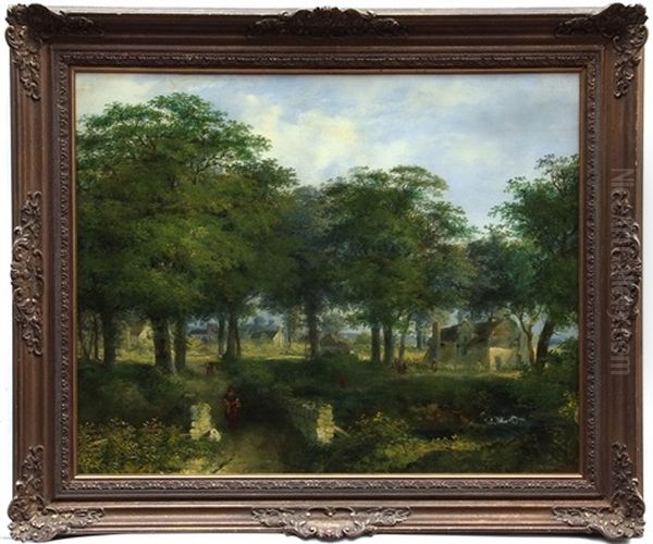 Woodland Near Woodbridge - view 1