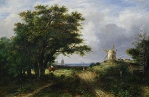 A Coastal Landscape by William Henry Crome
