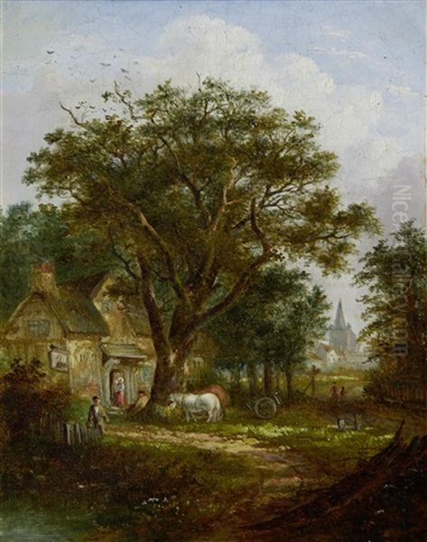 A Country Inn (+ A Watermill (pair) - view 1