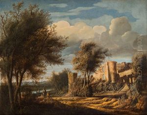 Paysage Avec Le Chateau D"egmond Paysage Avec Le Chateau D"egmond