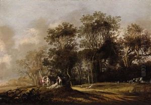 Forest With Nymphs by Anthony Jansz van der Croos
