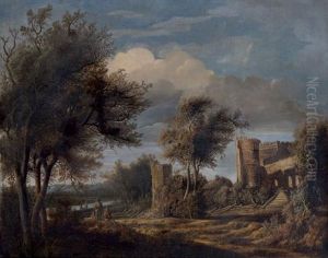 Vue Des Ruines De Slot Egmond