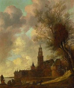 Ansicht Von Rhenen by Anthony Jansz van der Croos