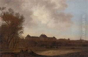 A View Of Rijswijyk Castle A View Of Rijswijyk Castle