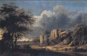 The Ruins Of Slot Egmond by Anthony Jansz van der Croos