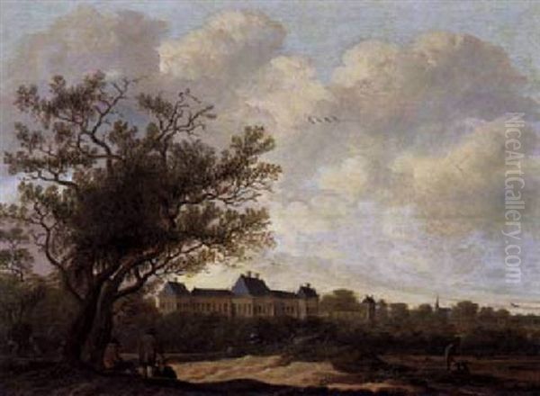 Blick Auf Schloss Rijkswijk - view 1