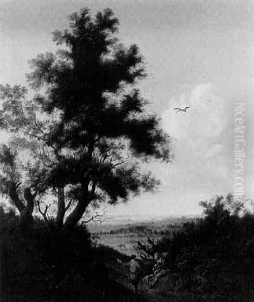 Landschaft Mit Wanderern - view 1