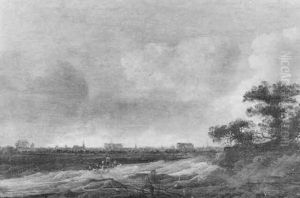 Blick Auf Die Stadt Leiden