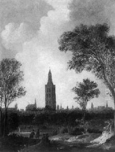 View Of The Hague by Anthony Jansz van der Croos