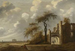 Ruine Des Schlosses Brederode by Jacob Van Der Croos