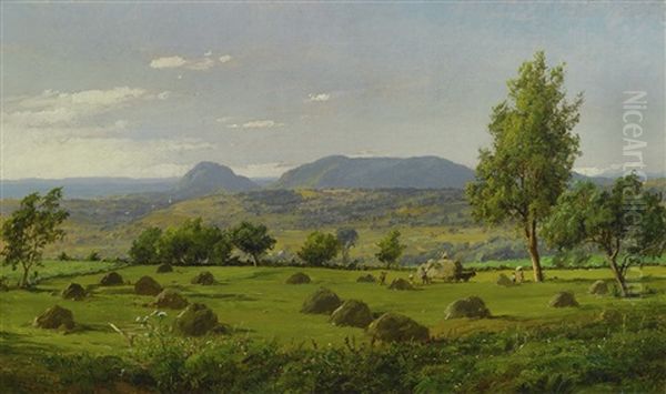 Mounts Adam And Eve-haymaking - view 1