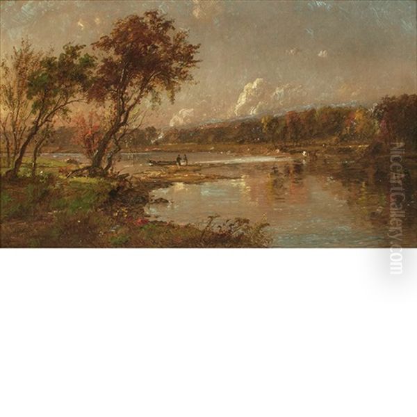 River Landscape (landscape With Figures) - view 1
