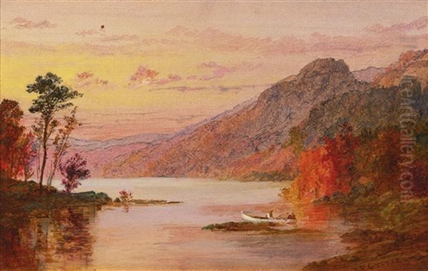 A Lake In The Catskill Mountains - view 1
