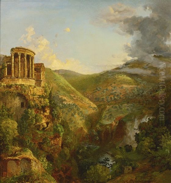 The Temple Of The Sibyl, Tivoli - view 1