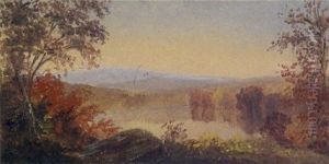 The Palisades by Jasper Francis Cropsey