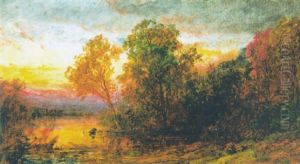 Twilight by Jasper Francis Cropsey