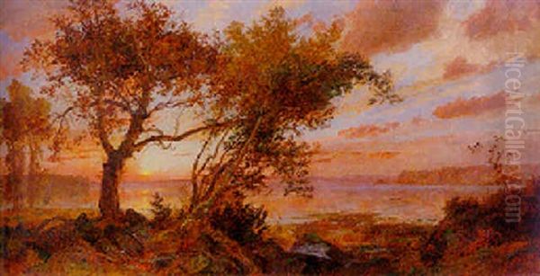 Sunset, Hastings-upon-hudson - view 1