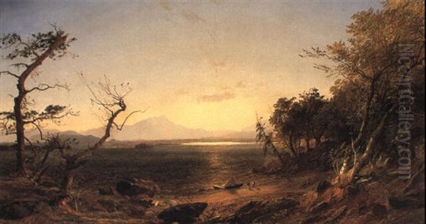 Lake George, Sunrise - view 1