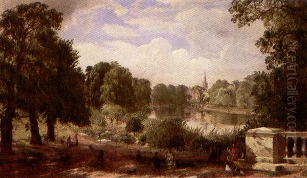 The Serpentine, Hyde Park - view 1