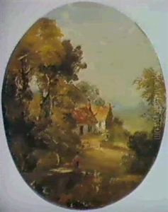Spring And Summer: A Pair Of Paintings Spring And Summer: A Pair Of Paintings