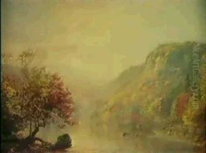 River Ion Autumn by Jasper Francis Cropsey