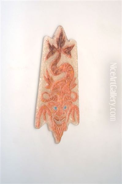 Plakette Mit Drachenmotiv - view 1
