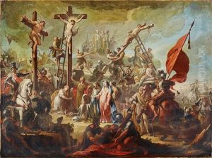 Golgotha by Giovanni Battista Crosato