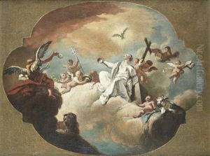 An Allegory Of The Triumph Of The Word Of God, A Sketch For A Ceiling