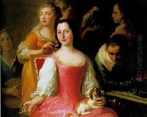 A Lady At Her Toilette