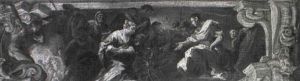 The Continence Of Scipio by Giovanni Battista Crosato