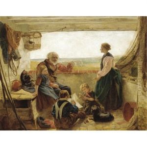 The Young Fishermen by William Crosby