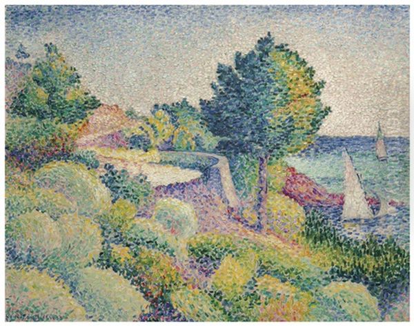 Route Du Lavandou Vers Saint-clair - view 1