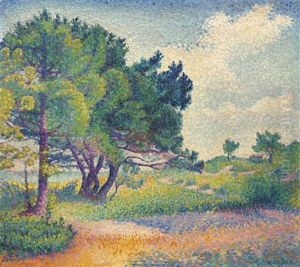 La Petite Maison A Saint-clair by Henri-Edmond Cross