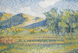 Paysage (la Chaine Des Maures) by Henri-Edmond Cross