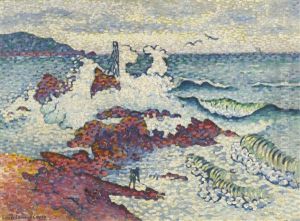 Mediterranee Par Vent D'est by Henri-Edmond Cross