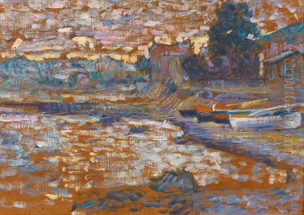 Bateaux Echoues Au Lavandou - view 1