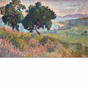 La Baie De Saint-clair by Henri-Edmond Cross