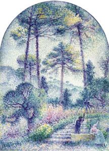 Jardin En Provence by Henri-Edmond Cross
