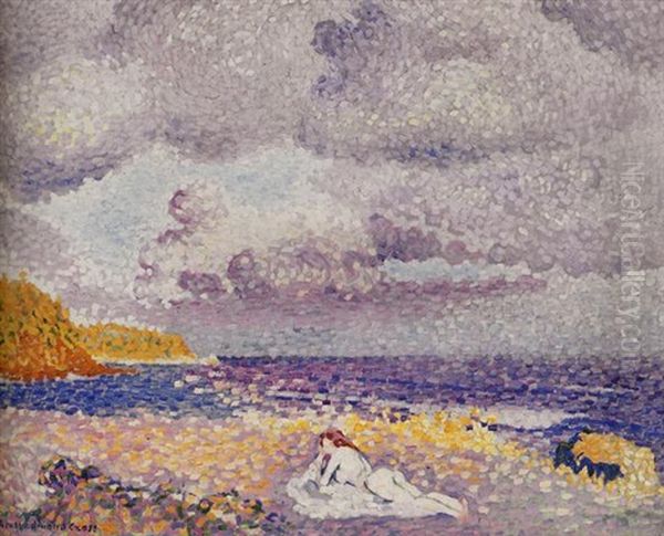 Avant L'orage, La Baigneuse - view 1