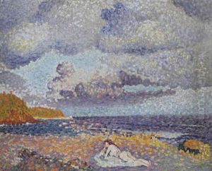 Avant L'orage, La Baigneuse by Henri-Edmond Cross