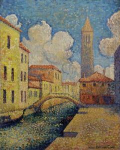 Canal A Venise by Henri-Edmond Cross