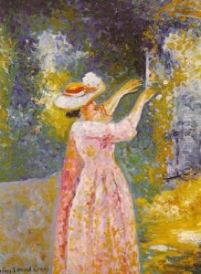 La Colonne Fleurie by Henri-Edmond Cross
