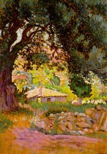 Les Chevres by Henri-Edmond Cross
