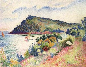 Le Cap Negre, La Baie Pramousquier by Henri-Edmond Cross