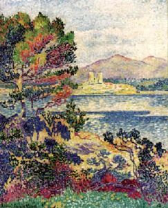 La Baie D'antibes, Le Matin by Henri-Edmond Cross